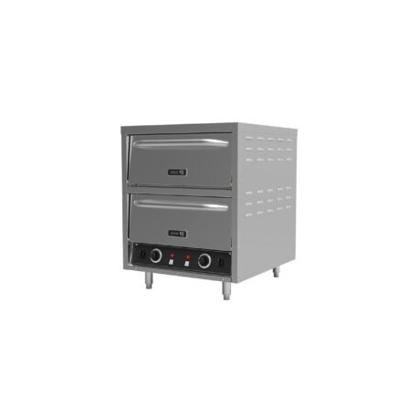 ASBER AEPO-26-E STACK Horno Pizzero Eléctrico Doble con Piedra Refractaria