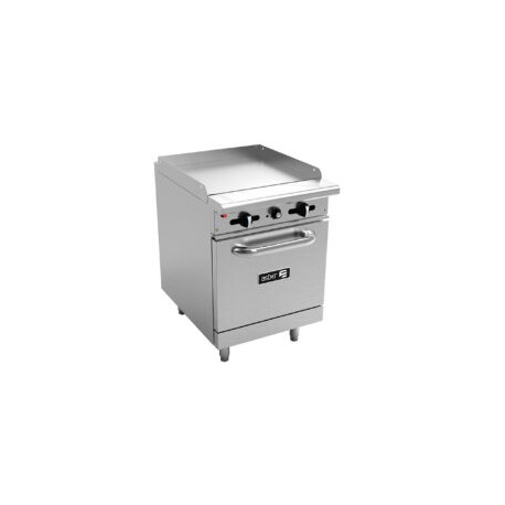 ASBER AER-G24-24-H Estufa a Gas Plancha 24 con Horno