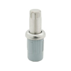 MIGSA BXY-003 Regaton Nivelador De Plastico y Acero Inox. Para Tubo redondo de 1_1/2″, Caja con 100 Pzas