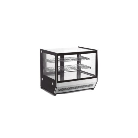 MIGSA GN-900RT Vitrina Refrigerada de Mesa Cristal Rectangular 2 Puertas Corredizas 90 Cm