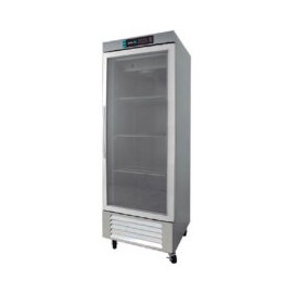 ASBER ARR-17-G Refrigerador Vertical 1 Puerta De Cristal 17 Pies Cubicos