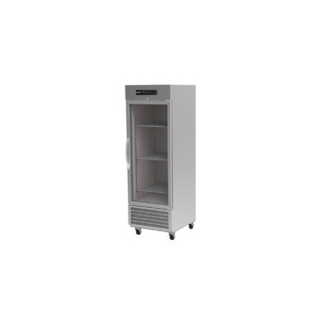 ASBER ARR-23-G-H Refrigerador Vertical 1 Puerta de Cristal 23 Pies Cubicos