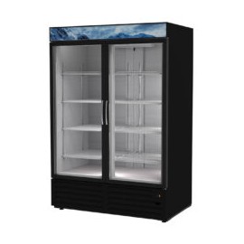 ASBER ARMD-49 Refrigerador Vertical 2 Puertas de Cristal C/Display 49 Pies Cubicos