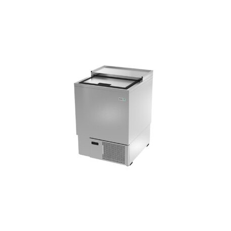 ASBER AGF-24-S-HC Glass Froster en A.I. 1 Puerta Solida Corrediza 13.23 Pies Cubicos