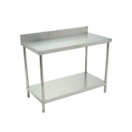 MIGSA BN-W04/120 Mesa de Trabajo con Lambrin C/Entrepaño de 120 Cm