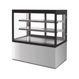 MIGSA GN-900R2 Vitrina Refrigerada de Piso Cristal Recto 2 Puertas Corredizas 90 cm