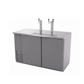 ASBER ADDC-58-S-HC Dispensador de Cerveza en A.I. 2 Puerta-2 Torres para 3 Barriles