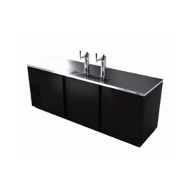 ASBER ADDC-94-HC Dispensador de Cerveza en Vinil Negro